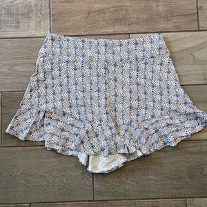 Maeve Frilly Pineapple Shorts